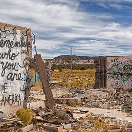 Cowtown Arizona Graffiti by Jerry Fornarotto