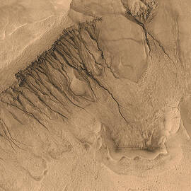 Crater on Mars by Anonymous