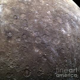 Craters On Mercury, Messenger Image by Science Photo Library