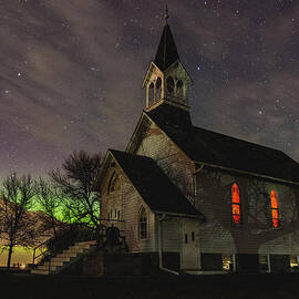 Dakota Territory Aurora  by Aaron J Groen