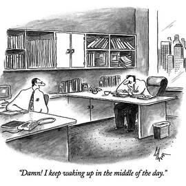 Damn!  I Keep Waking Up In The Middle Of The Day by Frank Cotham