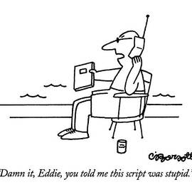 Damn It, Eddie, You Told Me This Script by Charles Barsotti