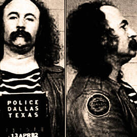 David Crosby Mug Shot by Digital Reproductions