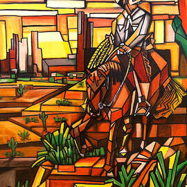 Desert Cowboy by Ruben Archuleta - Art Gallery