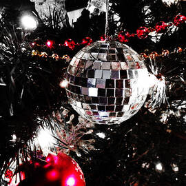 Disco Ball Christmas Card