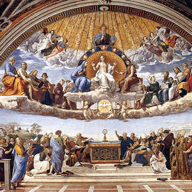 Disputation of the Eucharist  by Raphael