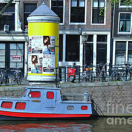 Docked in Amsterdam by Allen Beatty