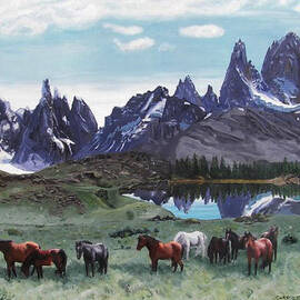 Mountain Majesty by Deborah Strategier
