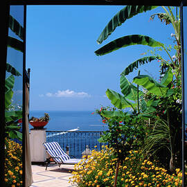 Doorway To Terrace At Hotel Punta by Dallas Stribley
