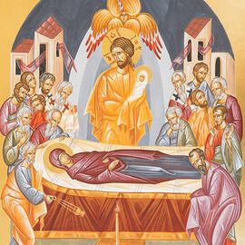 Dormition of the Theotokos by Julia Bridget Hayes