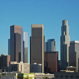 Downtown Los Angeles by Steve Lewis Stock