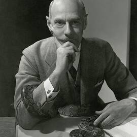 Dr. Raymond Ditmars With His Python by Edward Steichen