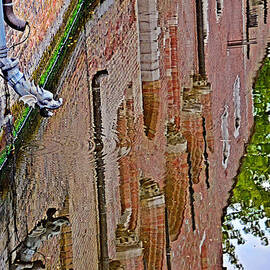 Dragon. The Quiet Waters Of The Canals Of Bruges. by Andy i Za