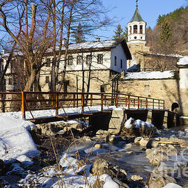 Dryanovo Monastery in the Winter by Kiril Stanchev