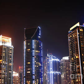 Dubai at Night by Jelena Jovanovic