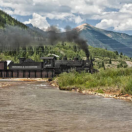 Durango and Silverton Train by Melany Sarafis