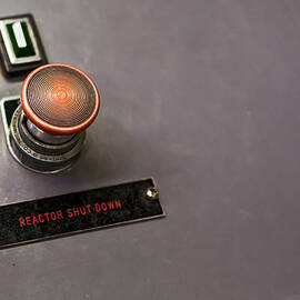 Ebr-i Nuclear Reactor Shut-down Button by Science Photo Library