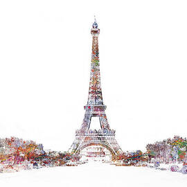 Eiffel Color Splash by MGL Licensing