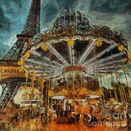 Eiffel Tower Carousel