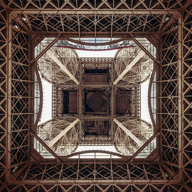 Eiffel Tower Structure From Directly by Georgeclerk