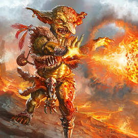 Embermage Goblin by Ryan Barger
