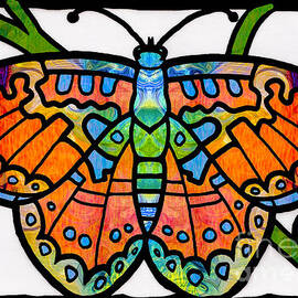 Endless Possibilities Abstract Butterfly Art by Omaste Witkowski