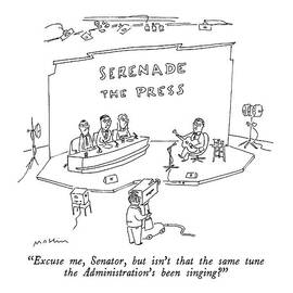 Excuse Me, Senator, But Isn't That The Same Tune by Michael Maslin