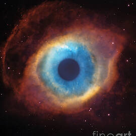 Eye Of God In The Helix Nebula by Mike Agliolo