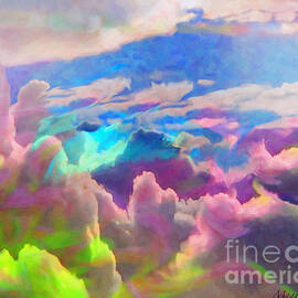 Abstract Fantasy Sky by Femina Photo Art By Maggie