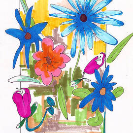 Flower Study by Teddy Campagna
