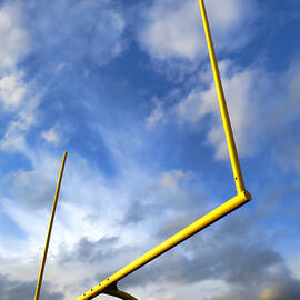 Football Goal Posts by Olivier Le Queinec