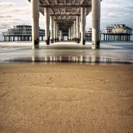 Footprints in the Sand by Dave Bowman