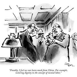 Frankly, I Feel We Can Learn Much From China by Lee Lorenz