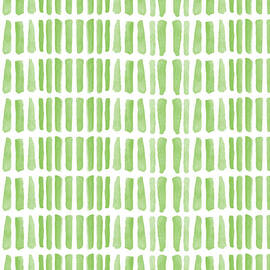 Fresh Grass- Abstract Pattern Painting by Linda Woods