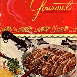 Frogs Legs Frying In A Pan by Henry Stahlhut