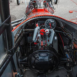 Front Engine Dragster Cockpit by Todd Aaron