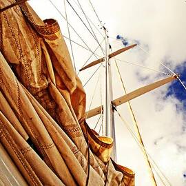 Furled Sail by Joseph J Stevens