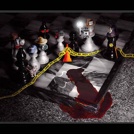 Game - Chess - It's only a Game by Mike Savad