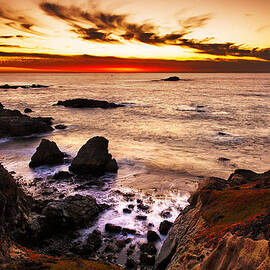Garrapata Sunset by Clair Waagen  by California Coastal Commission