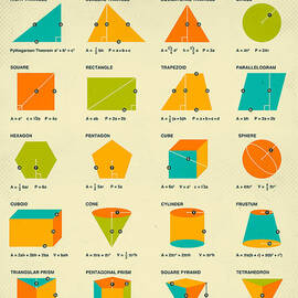 GEOMETRIC FORMULAS by Jazzberry Blue