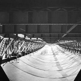 Golden Gate Bridge Safety Net by Underwood Archives