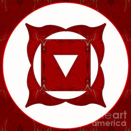 Go Deep Abstract Chakra Art by Omaste Witkowski by Omaste Witkowski