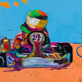Go Kart Racer by Tracy Miller