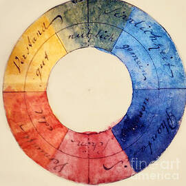 Goethes Color Wheel by Science Source