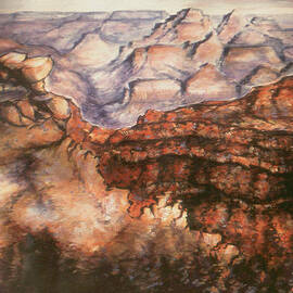 Grand Canyon Arizona - Landscape Art Painting by Peter Potter