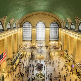 Grand Central Terminal Birds Eye View