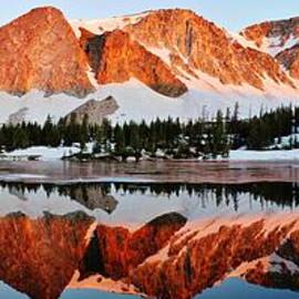 Granitic Sunrise Reflections by David Broome