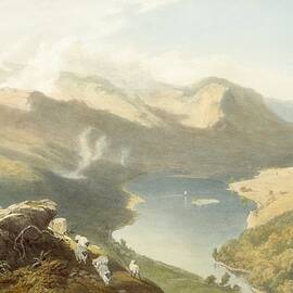 Grasmere From Langdale Fell, From The by James Baker Pyne