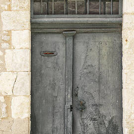 Grey French Door by Georgia Clare