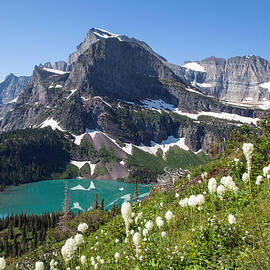 Grinnell Lake with Beargrass by Jack Bell